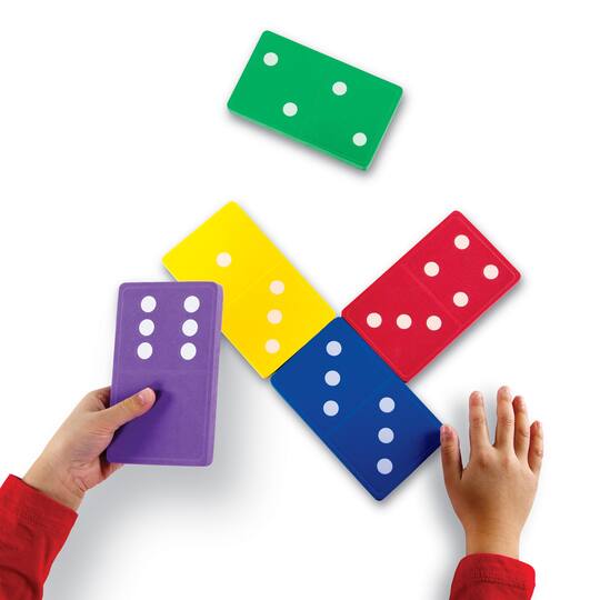 Learning Resources® Jumbo Foam Dominoes Set
